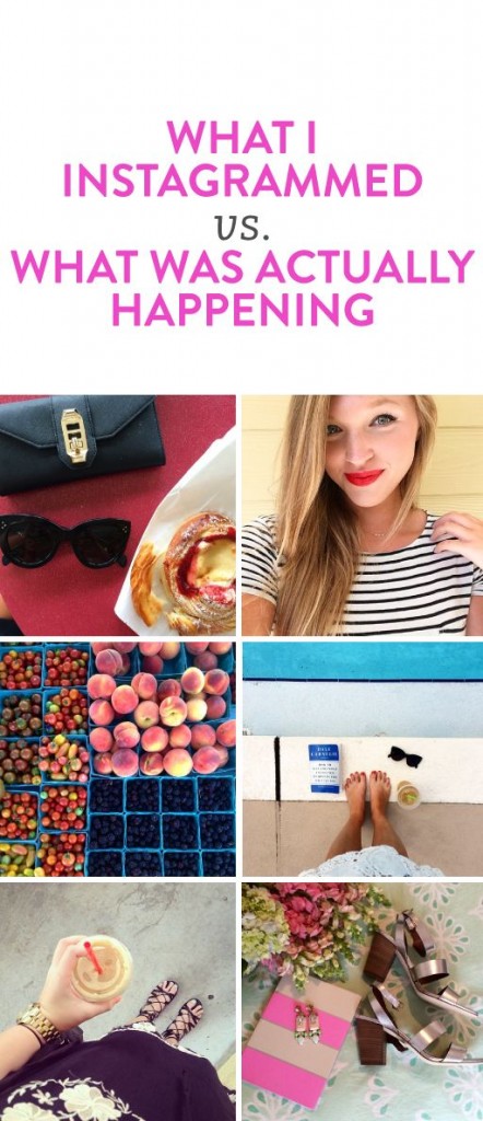 PIn Ups: Instagram vs Reality | knittedbliss.com