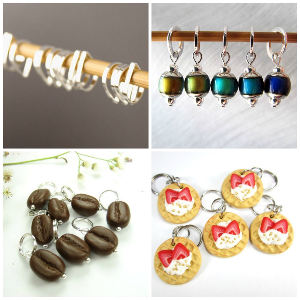 Knitter Gift Ideas: Stitch Markers | knittedbliss.com