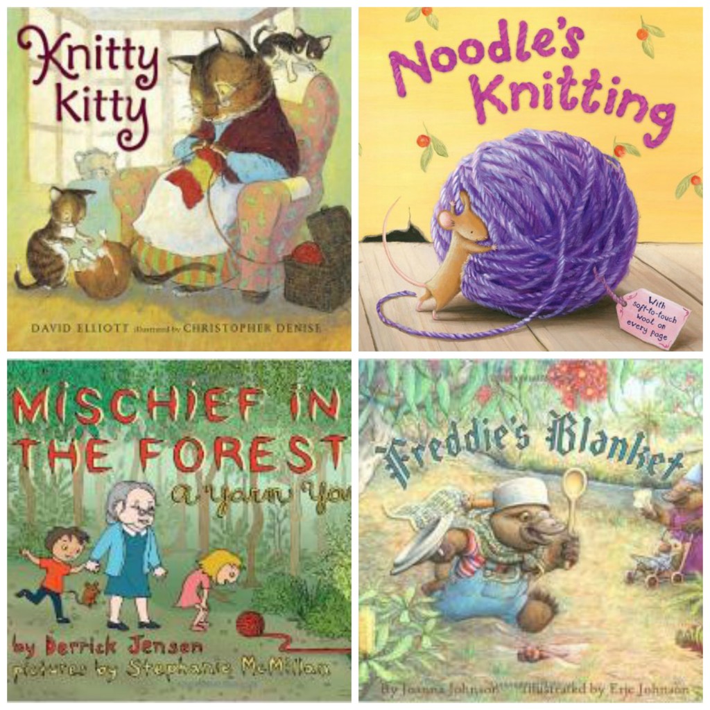 Knitting Themed Books for Kids: Ages 2-4 | knittedbliss.com