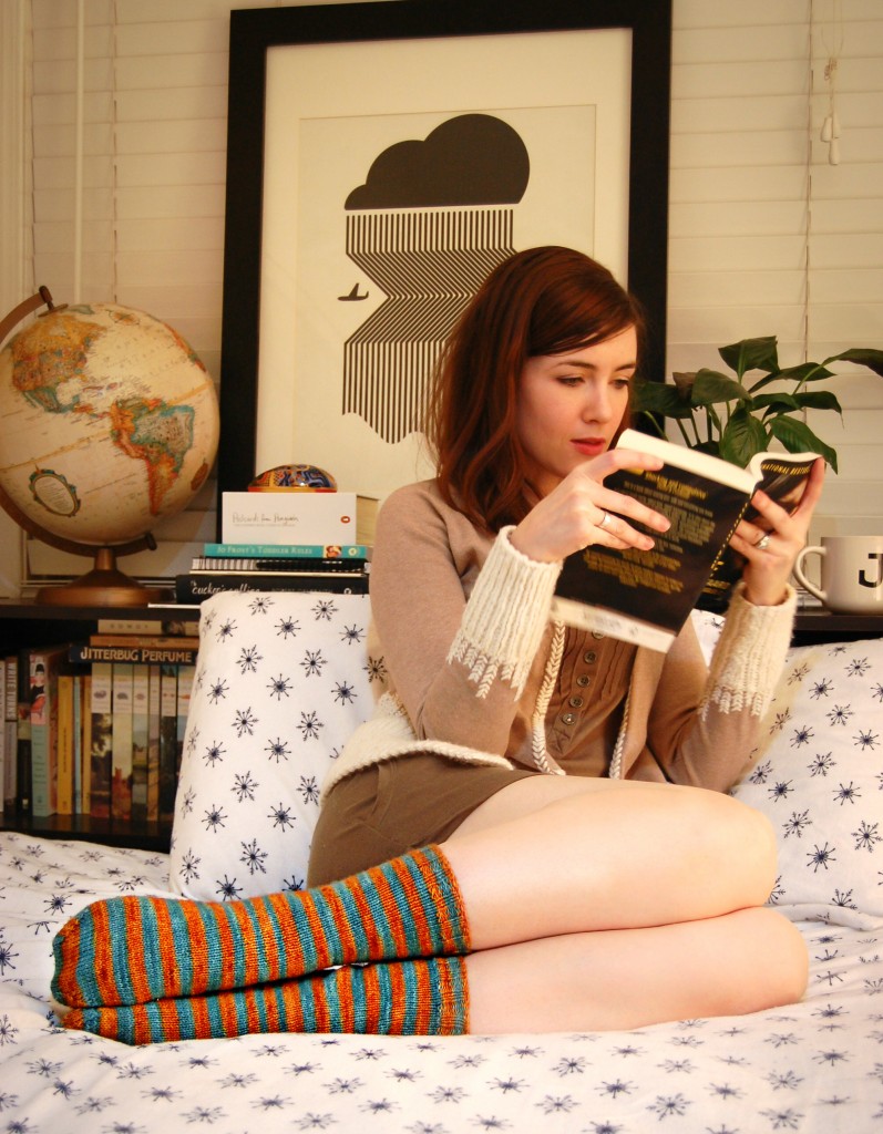 Striped Socks | knittedbliss.com