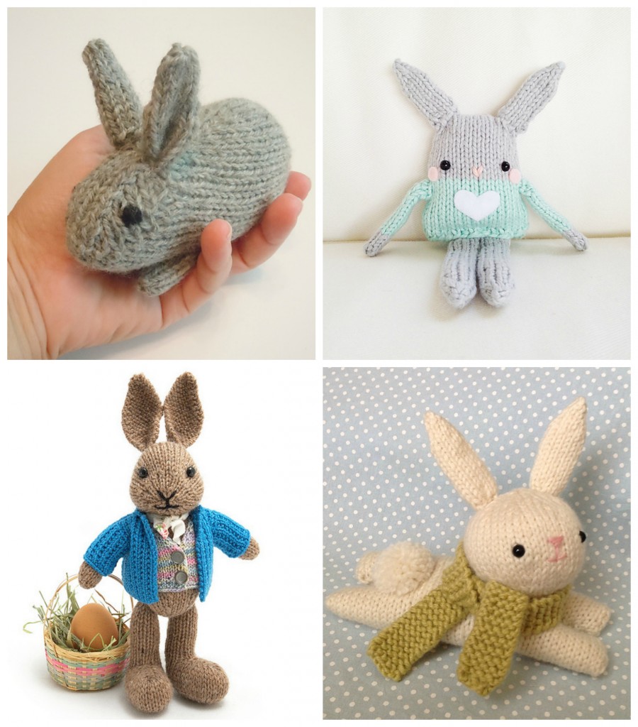 East Knitting Ideas: Bunny Patterns | knittedbliss.com