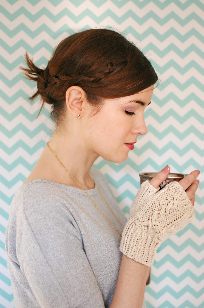 Finished Knit: Wool and the Gang Josie Gloves | knittedbliss.com