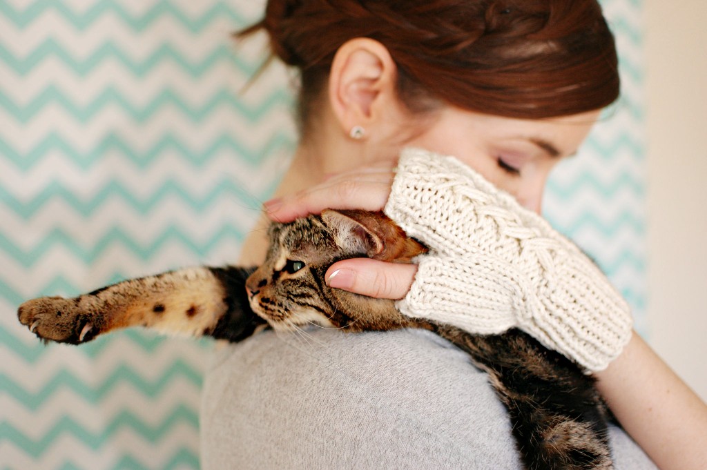 Finished Knit: Wool and the Gang Josie Gloves | knittedbliss.com