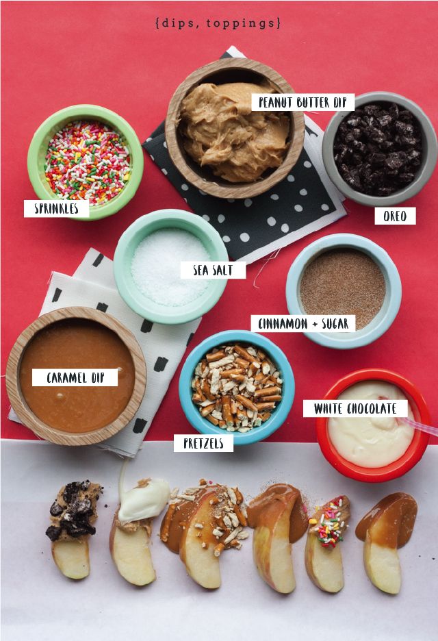 Pin Ups and Link Love: Apple Slice Bar| knittedbliss.com