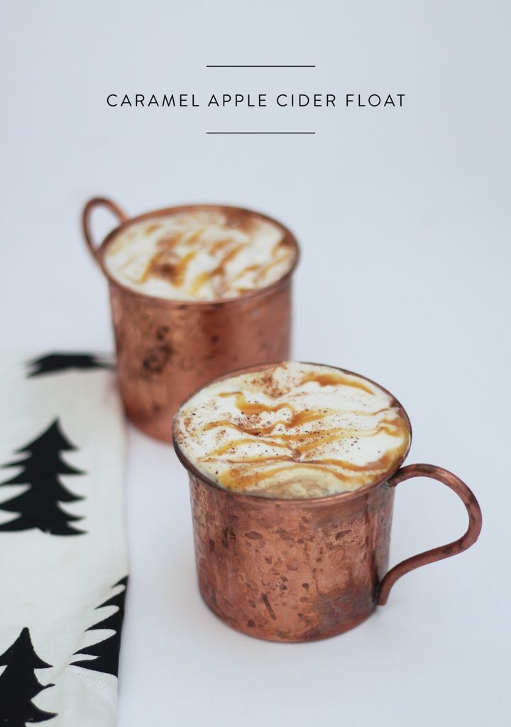 Pin Ups and Link Love: Apple Cider Float| knittedbliss.com