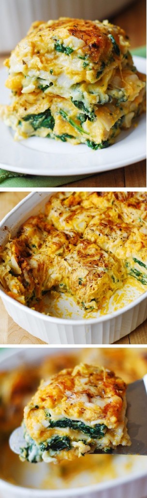 Pin Ups and Link Love: Butternut Squash and Spinach Lasagna | knittedbliss.com