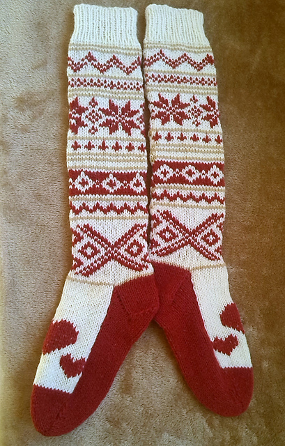 Modification Monday: slipper socks | knittedbliss.com