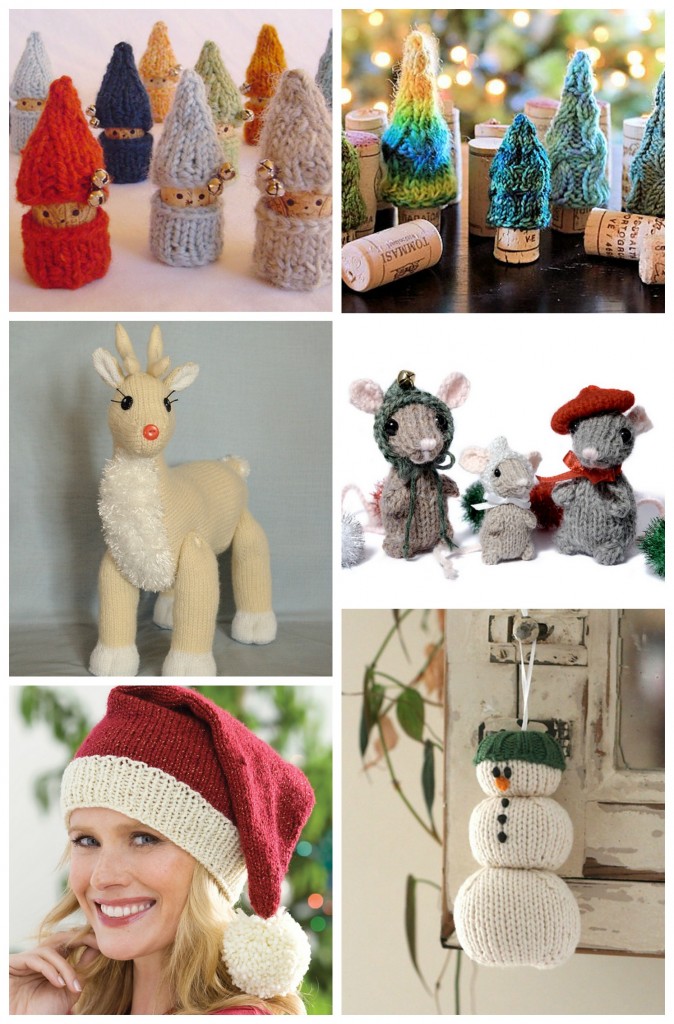 Holiday Knitting: Knitted Christmas Decor| knittedbliss.com