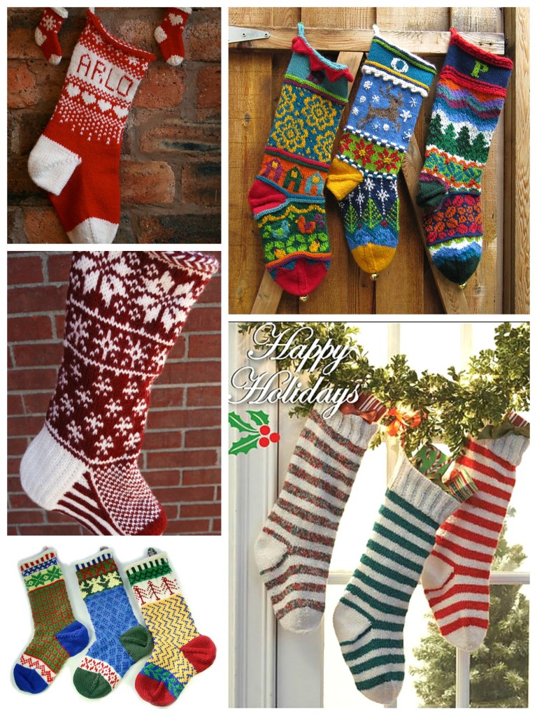 Holiday Knitting: Knitted Christmas Stockings| knittedbliss.com