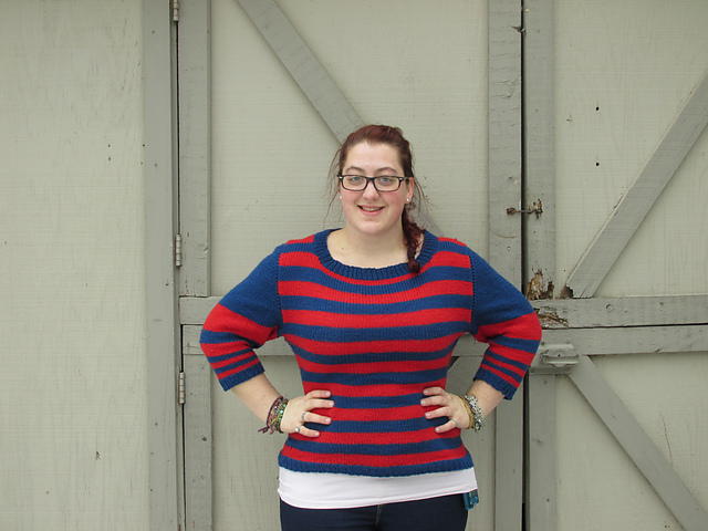 Modification Monday: Accidental Stripes | knittedbliss.com