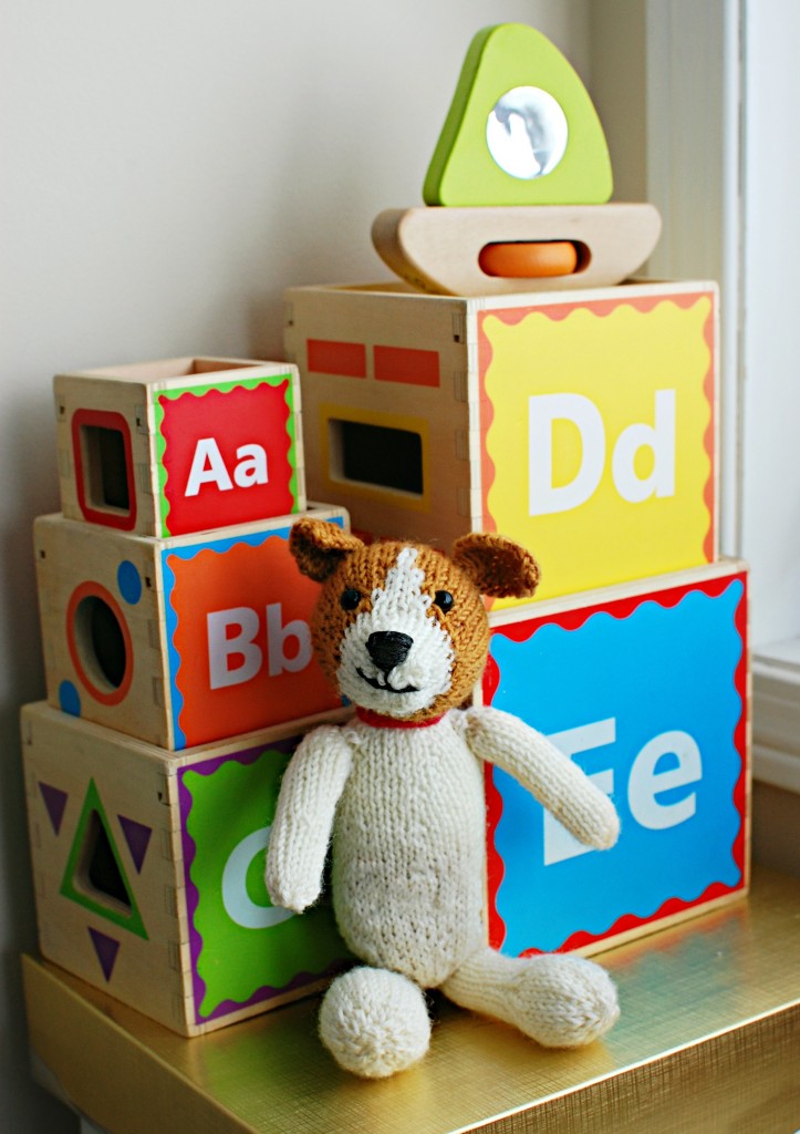 Fudge the Puppy | knittedbliss.com