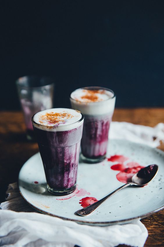 Pin Ups and Link Love: Blueberry Latte| knittedbliss.com