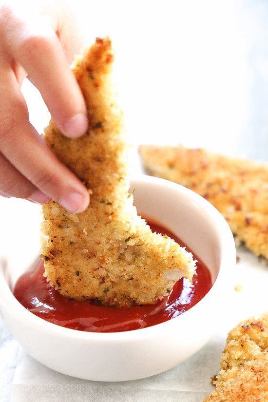 Pin Ups and Link Love: Pickle Brine Chicken Fingers | knittedbliss.com