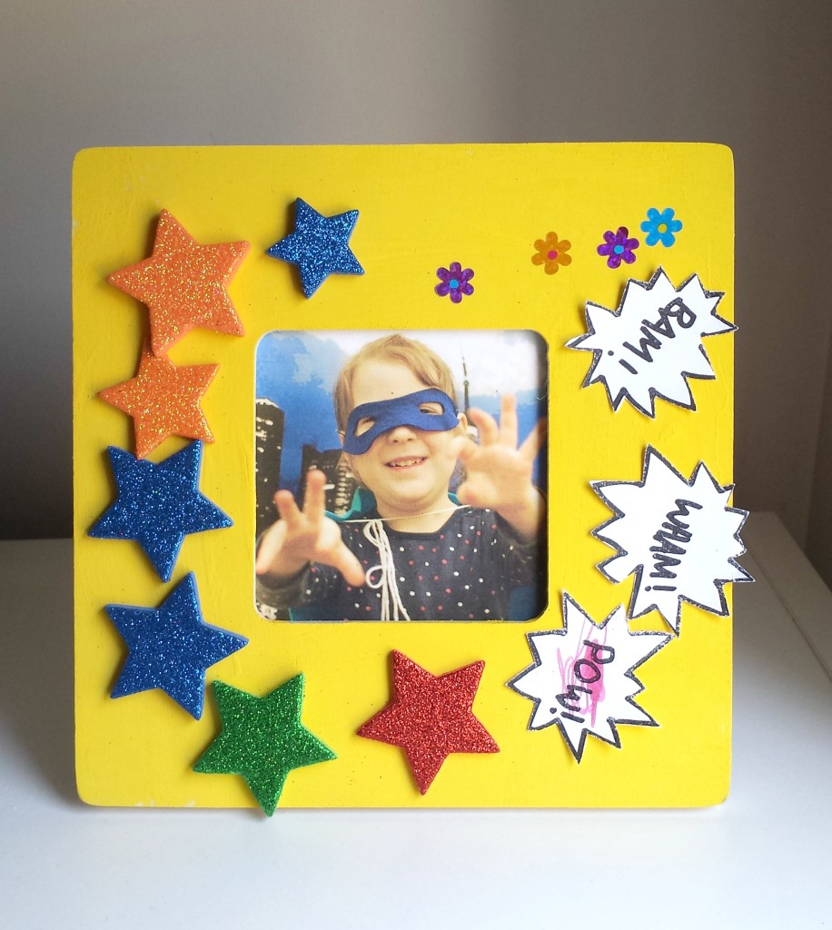 Michaels Superhero Craft Party | knittedbliss.com