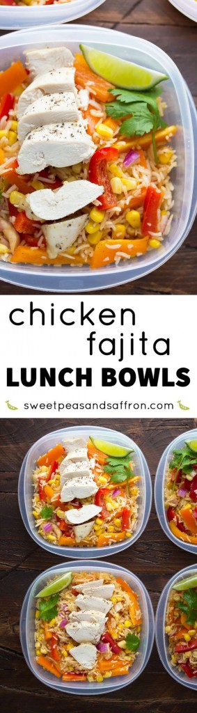 Pin Ups and Link Love: Chicken Fajita Bowls | knittedbliss.com