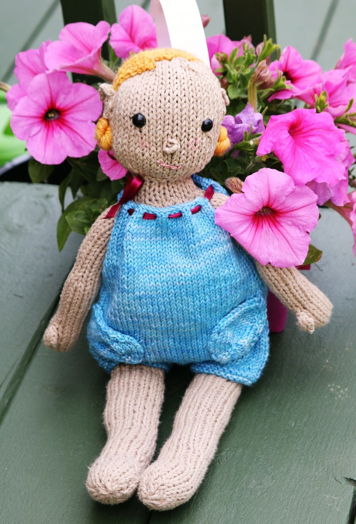 Finished Knit: Elf Doll |knittedbliss.com