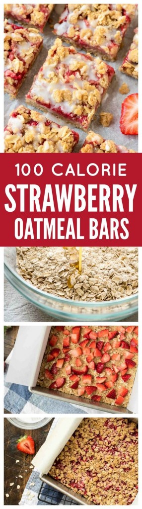 Pin Ups and Link Love: Strawberry oatmeal Bars | knittedbliss.com