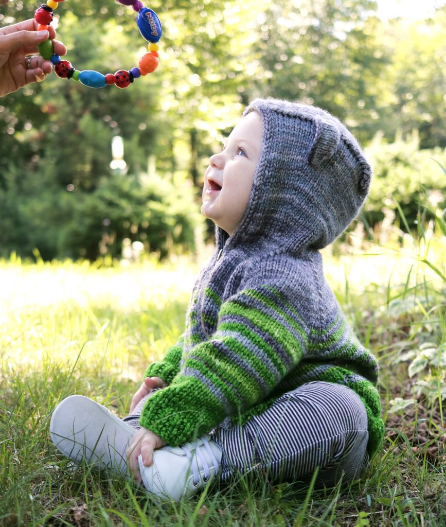 Finished Knit: R & R Hoodie | knittedbliss.com