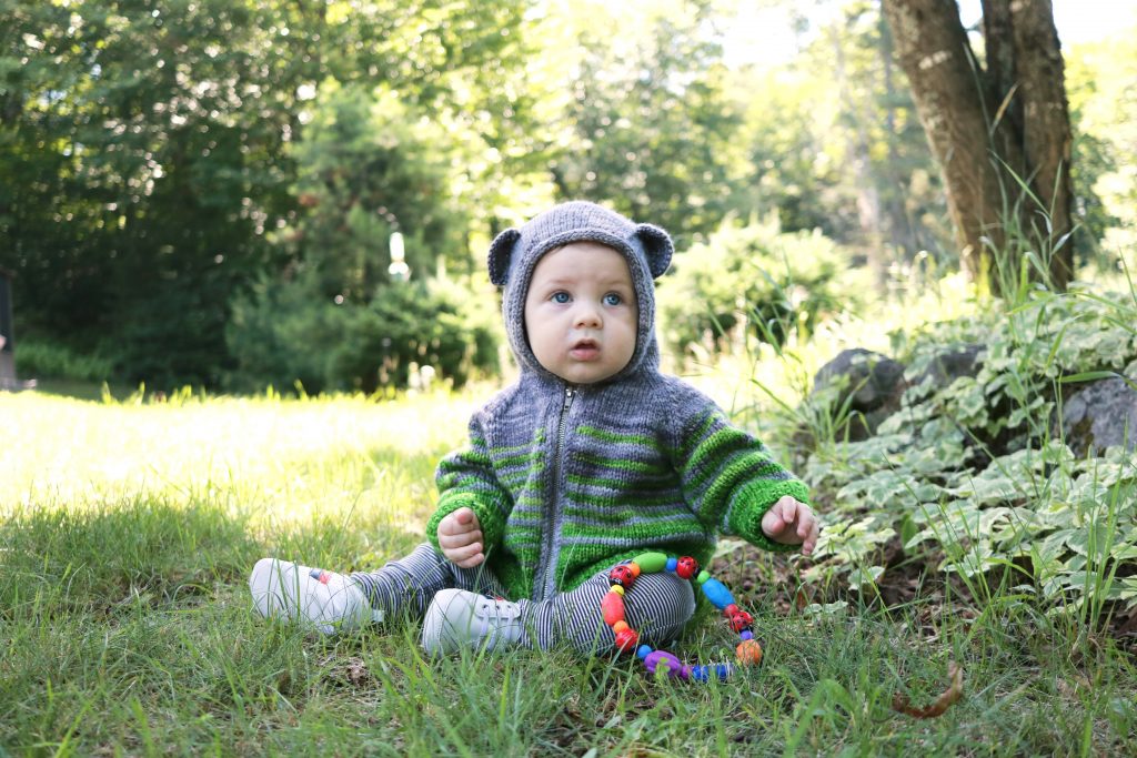 Finished Knit: R & R Hoodie | knittedbliss.com