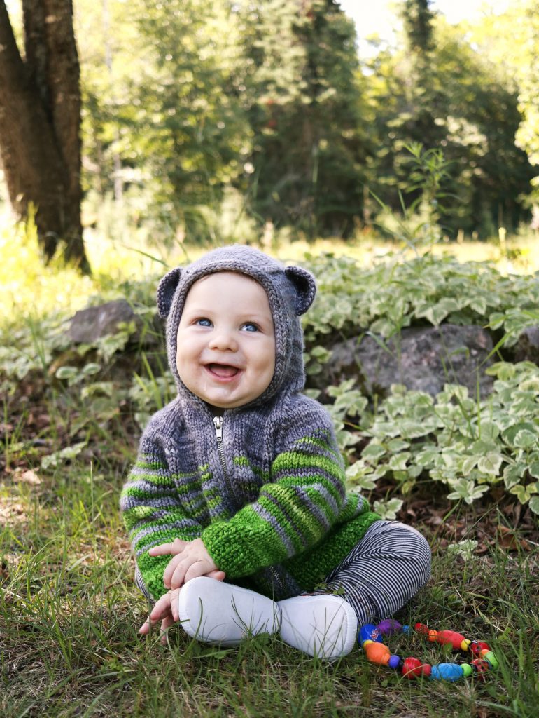 Finished Knit: R & R Hoodie | knittedbliss.com