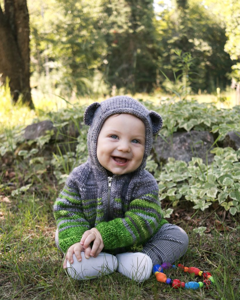 Finished Knit: R & R Hoodie | knittedbliss.com