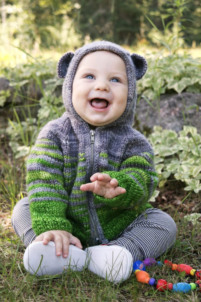 Finished Knit: R & R Hoodie | knittedbliss.com