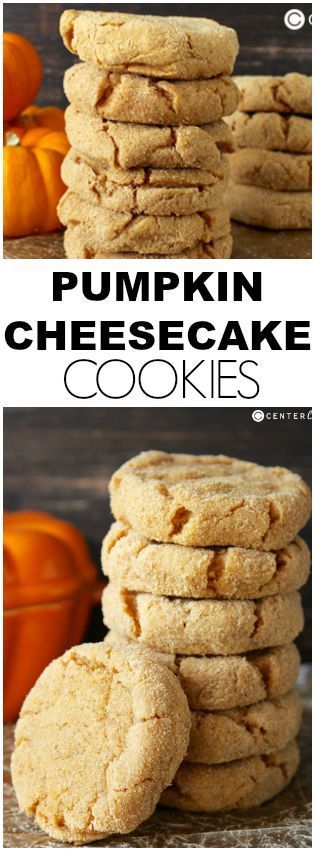 Pin Ups and Link Love: Pumpkin Cheesecake Cookies | knittedbliss.com