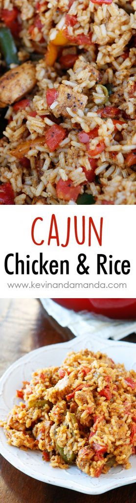 Pin Ups and Link Love: Cajun Chicken & Rice | knittedbliss.com