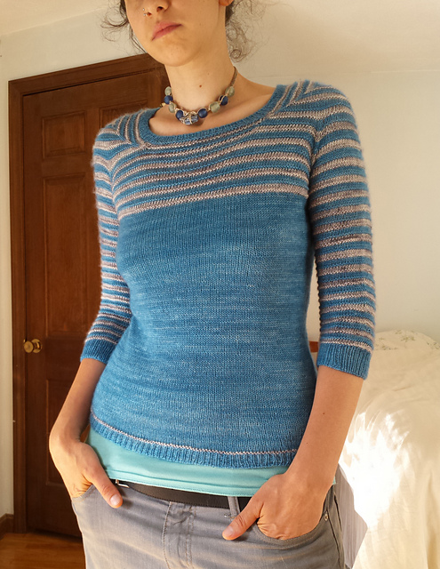 Modification Monday: Amande Love | knittedbliss.com
