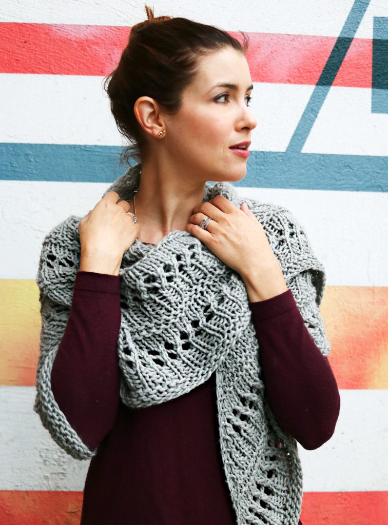 Wool Me Tender Shawl | knittedbliss.com