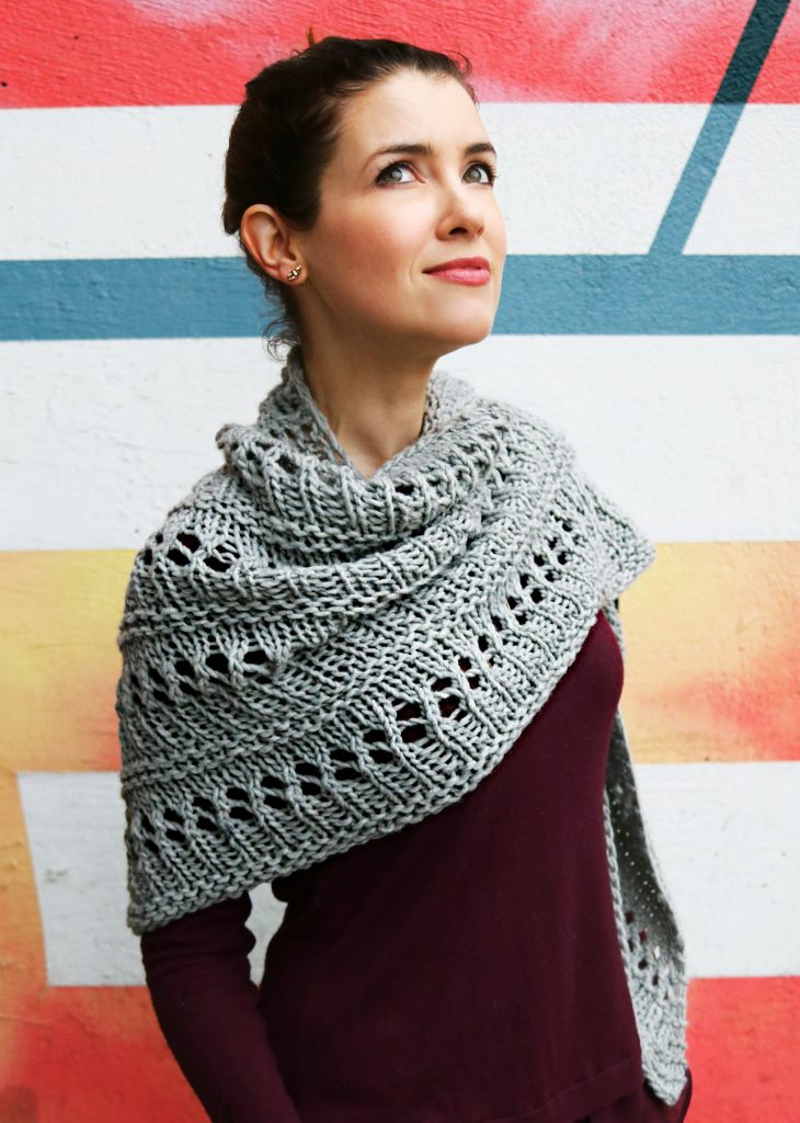 Wool Me Tender Shawl | knittedbliss.com