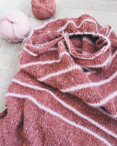 Modification Monday: Miss Winter Sailor Dress | knittedbliss.com