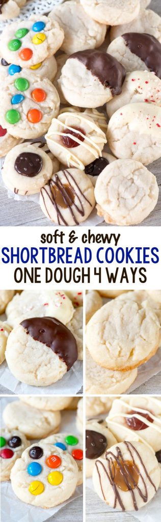 Pin Ups and Link Love: Shortbread Cookies 4 Ways | knittedbliss.com