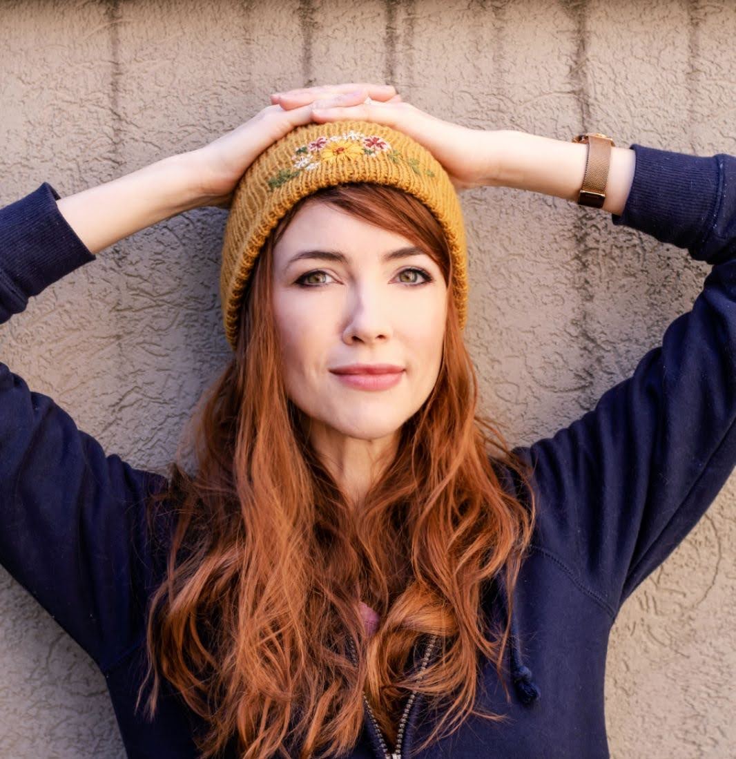 Embroidered Hat Tutorial | Knittedbliss.com