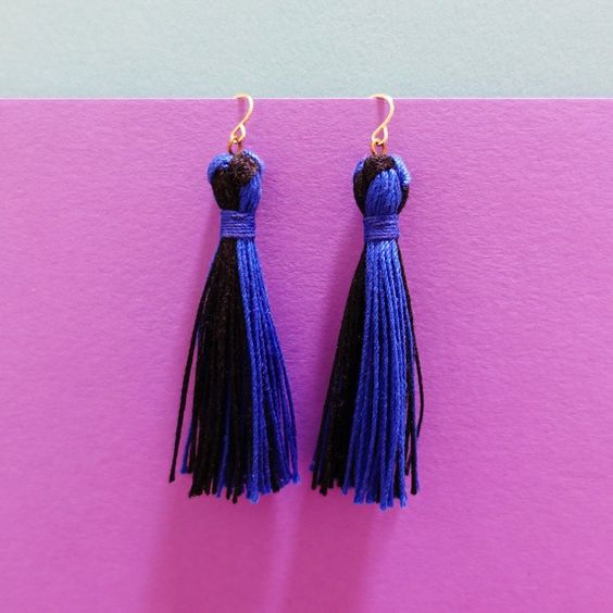 DIY Tassel Earrings