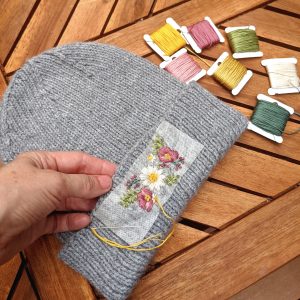 Learn to Embroider on Your Knits
