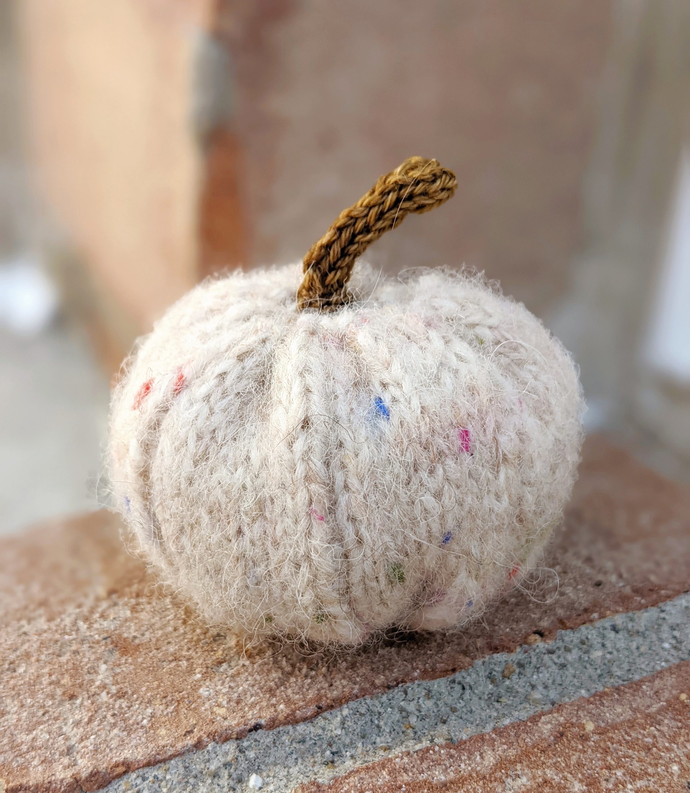 Super Quick Knitted Pumpkin Pattern
