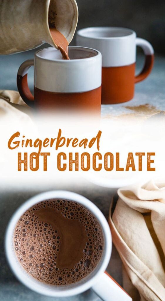 Gingerbread hot chocoltae recipe