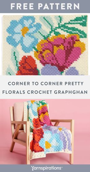 Floral Afghan Crochet Pattern Free