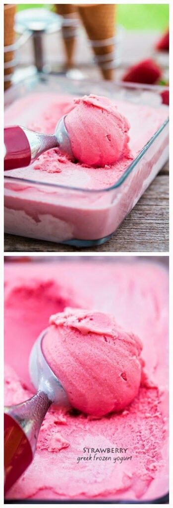 easy homemade strawb erry ice cream 