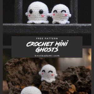 free pattern to crochet ghost decorations