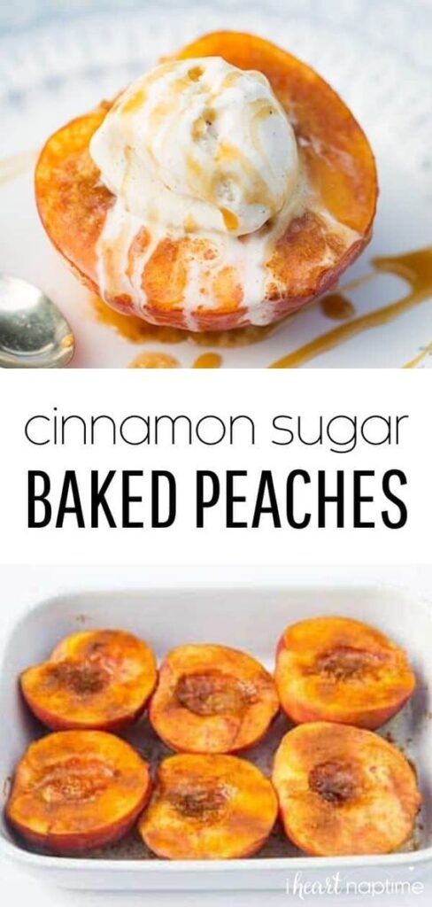 Easy Baked Peaches