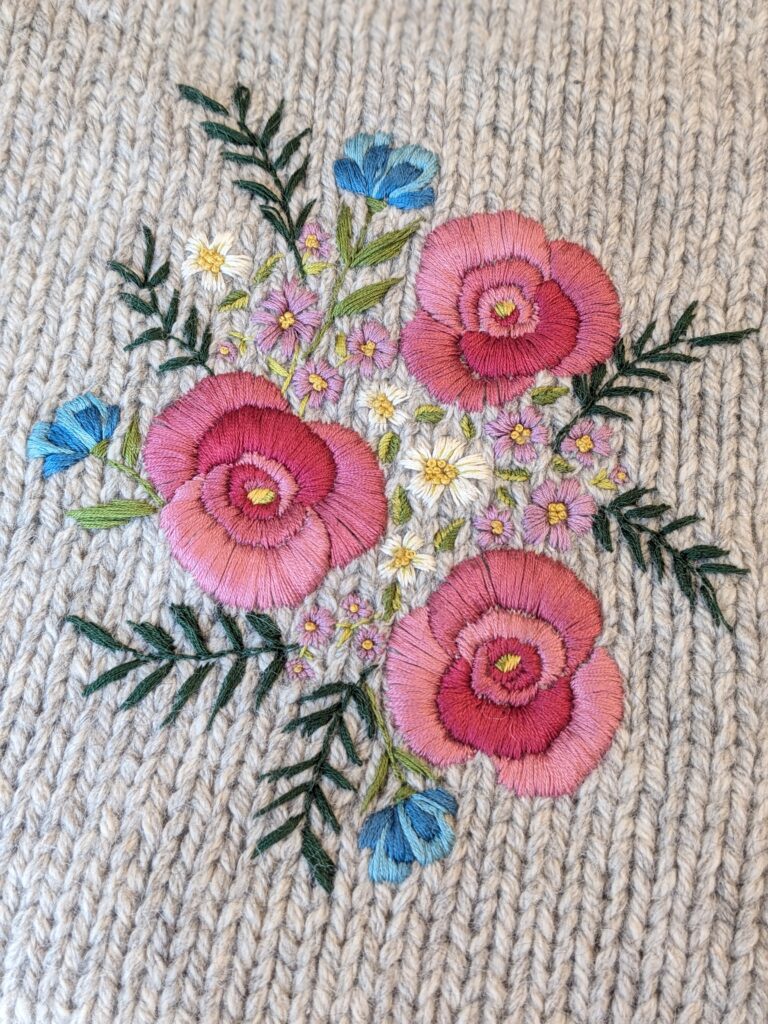 Embroidery on Knits