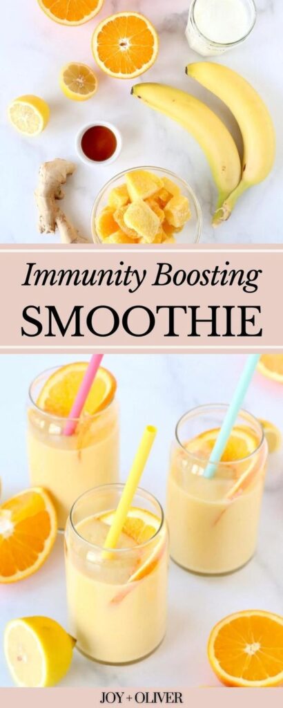 Smoothie Recipe when you're getting a cold